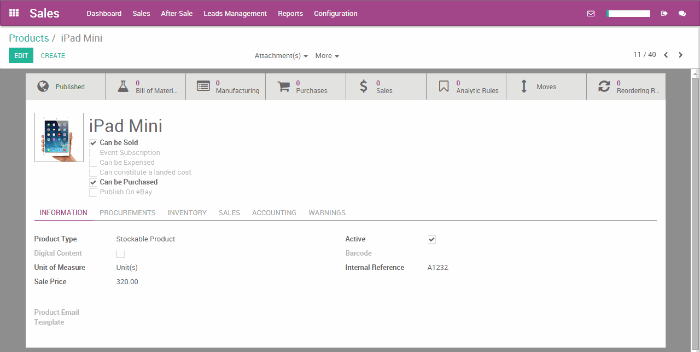 Odoo • Image and Text